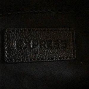 Express black backpack